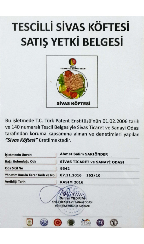 Sivas Köftesi