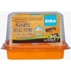 Enka Olgunlaştırılmış Beyaz Peynir 600 Gr (Koyun-Keçi-İnek Karışık)